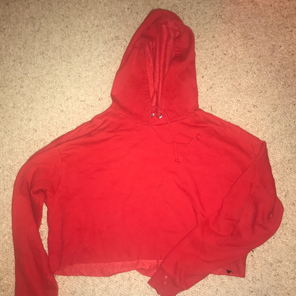 DIVIDED cropped hoodie